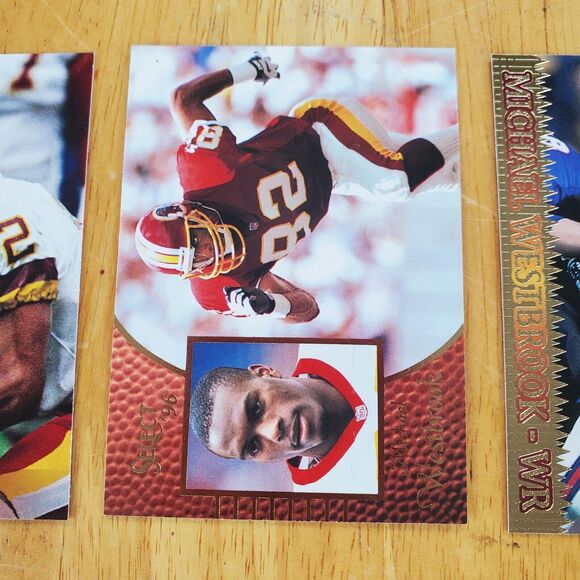 Michael Westbrook 12 Different NM NFL Football Cards 1997 Donruss Silver #146 - Picture 3 of 13